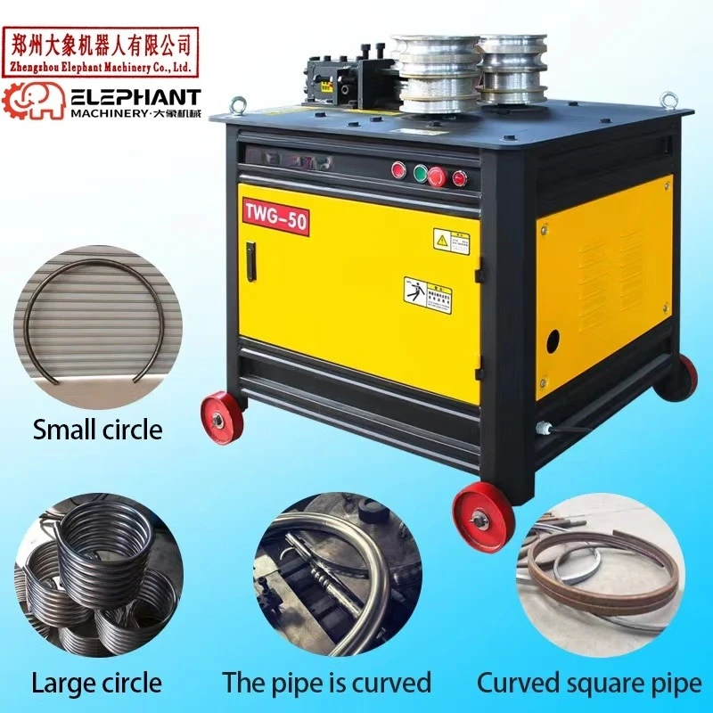 Automatic Hydraulic Three Roll Round Winding Machine CNC Angle Iron Forming Machine
