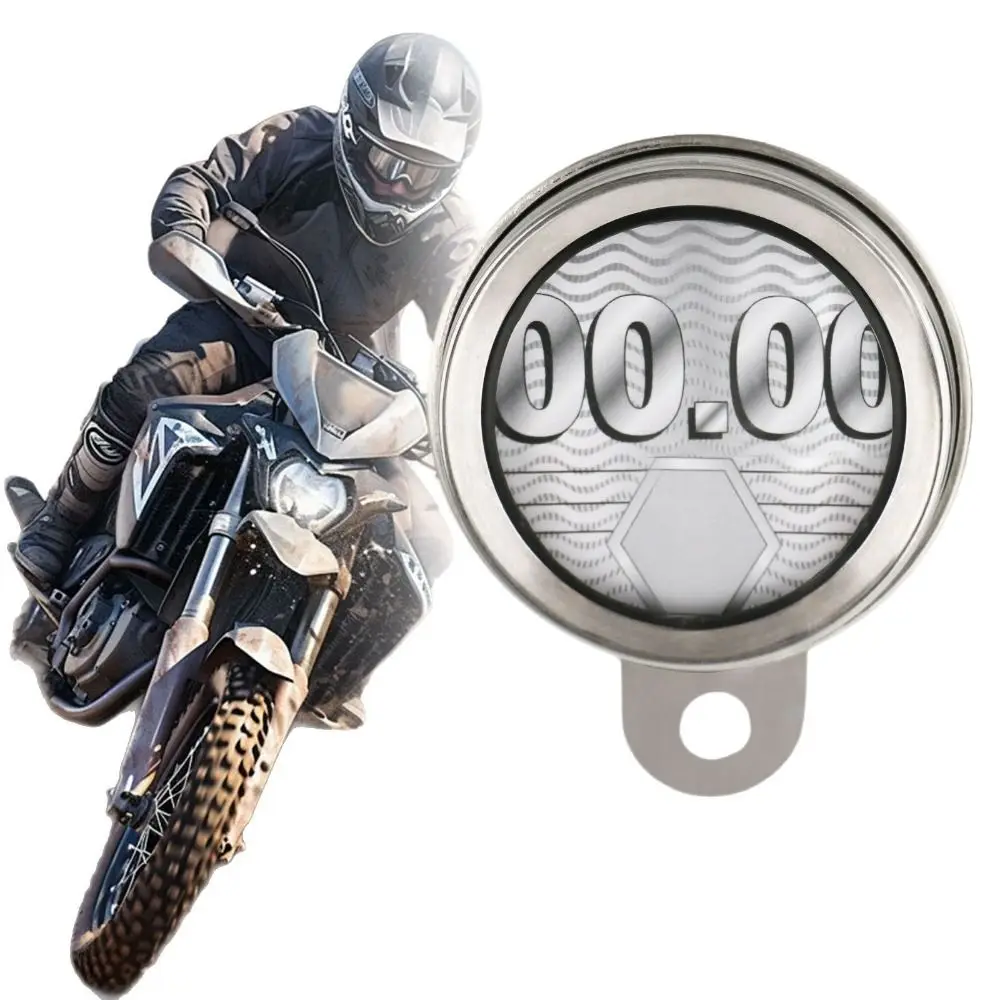 

Stainless Steel Motorcycle Tax Disc Holder Waterproof Seal Rustproof Design Cycling Card Hanger License Plate Secure Fitment