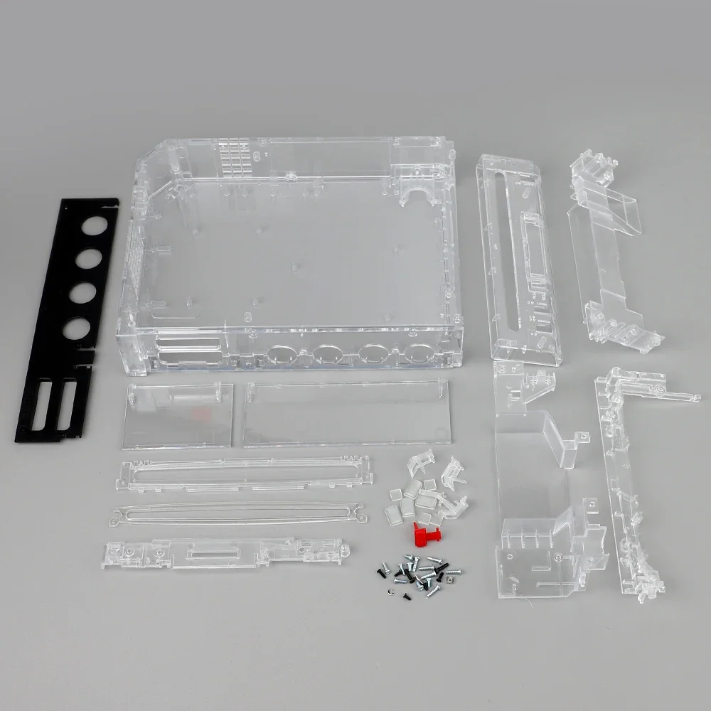 

NEW Full For Wii Full Case Cover Housing Shell With Buttons White & Transparent Color Housing Shell Case For Wii Gaming Console