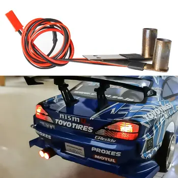 1/10 RC Racing รถท่อไอเสียท่อโลหะ Tailpipe สำหรับ1/10 Drift Crawler HPI HSP94123 D4 Sakura TT01รุ่นอัพเกรดอะไหล่