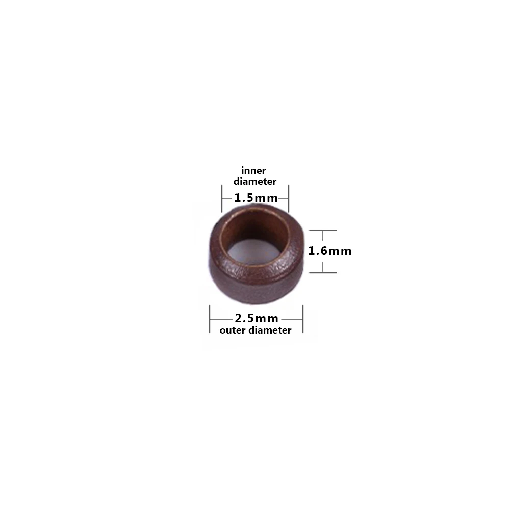 1000 piezas 2,5mm Micro Nano anillos para extensiones de cabello siete colores disponibles