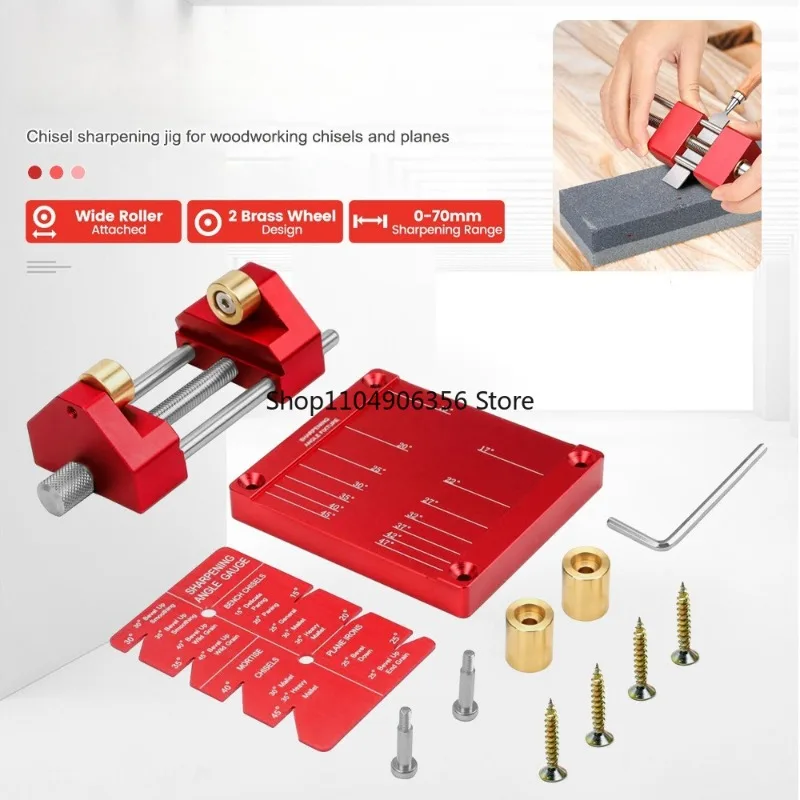 

Новая регулируемая подставка для заточки ножей - подставка для заточки стамесок для деревообработки