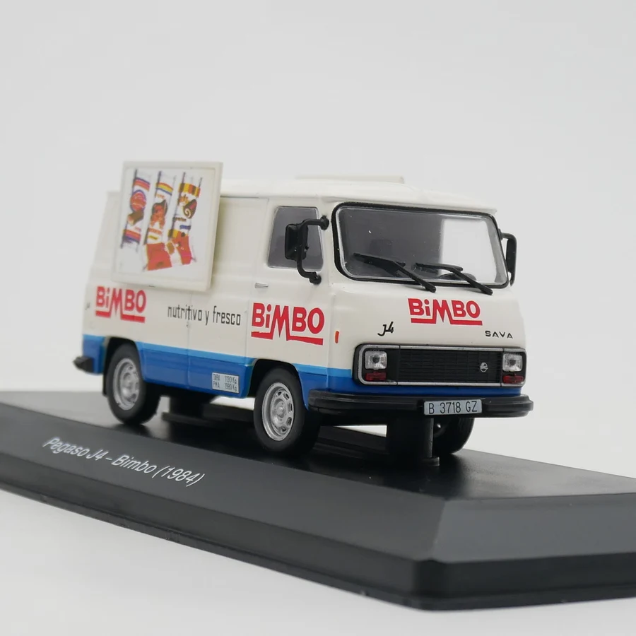 

Масштаб 1:43, литая модель автомобиля Pegaso J4 Bimbo 1984, классические подарки для взрослых, коллекция сувениров, статический дисплей
