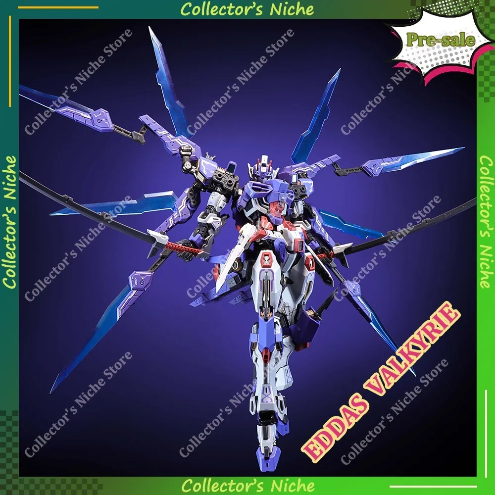 

Pre-sale EDDAS Model VALKYRIE MG 1/100 NGEW-05-02 Alloy Joints Assemlby Action Figures Robot Plastic Model Kit Customized Toy