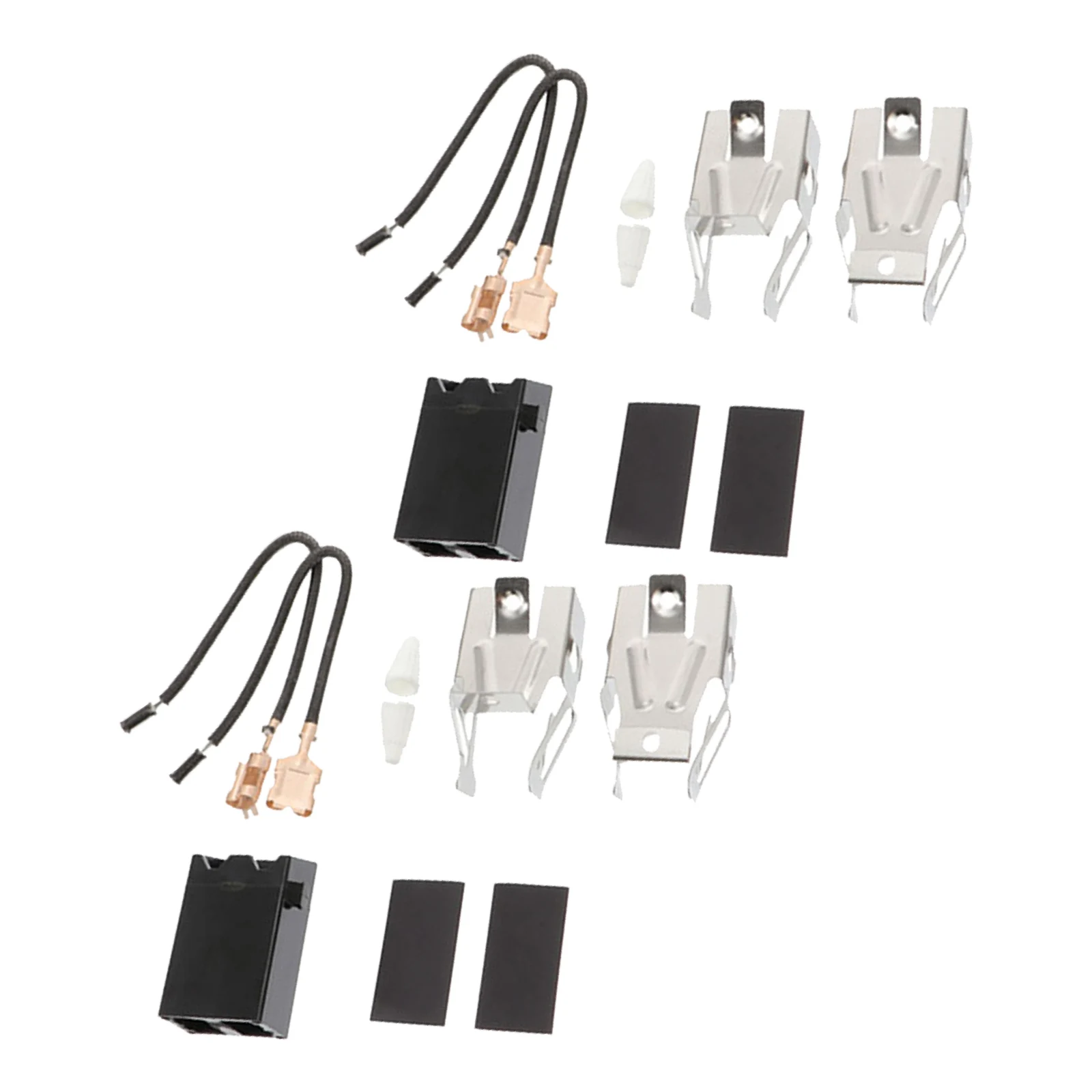 

2 Sets Range Burner Kit For Oven Electric Stove Receptacle Replacement Parts For Range Surface Burner Receptacle Sturdy Durable