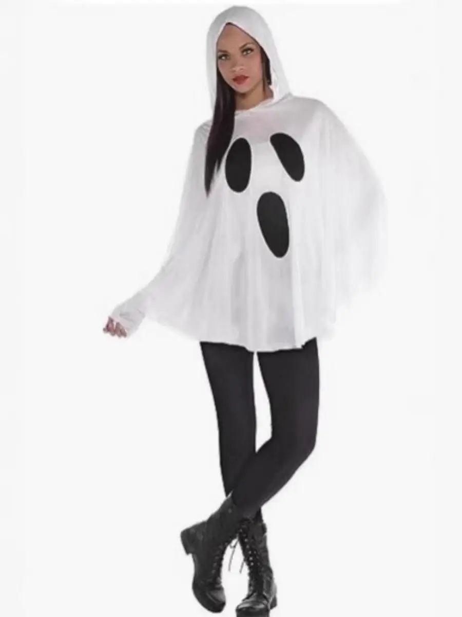 2025년 할로윈 유령 로브 축제 의상 마녀 어린이 무대 공연 의상 폴리에스터 소재 전통 중국...