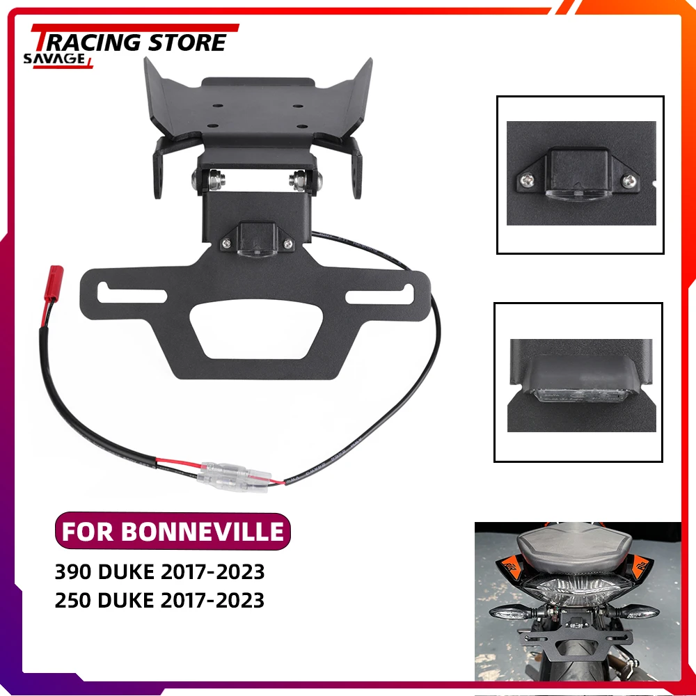 

Motorycle Adjustable Foldable Rear Tail Tidy Fender Eliminator Kit For 390 250 Duke License Plate Holder 250DUKE 390DUKE DUKE390