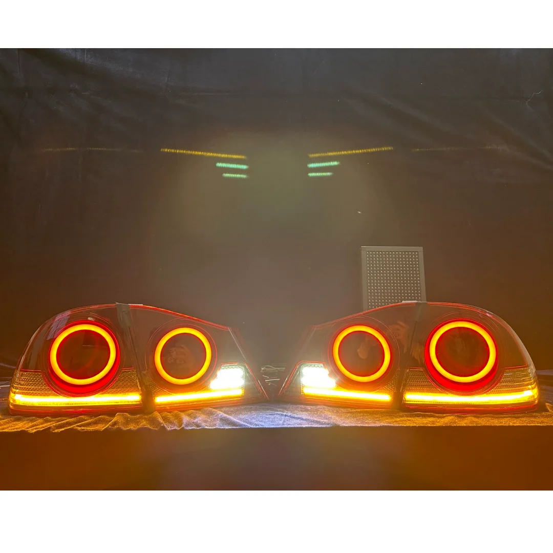 4pcs Car LED modified Tail light Assembly For Honda civic cimo 8th with dynamic Turn Signal