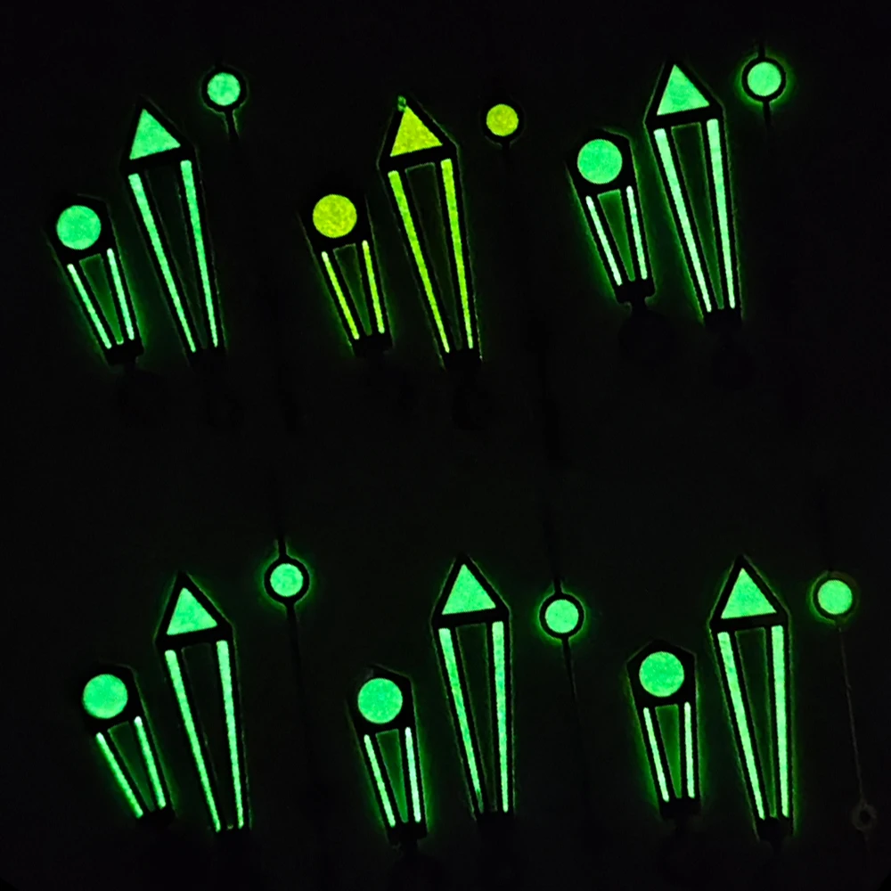 NH35 Hands High Quality Seconds hand watch hands green luminous hands watch watch accessories For NH35/NH36/4R/7S Movement