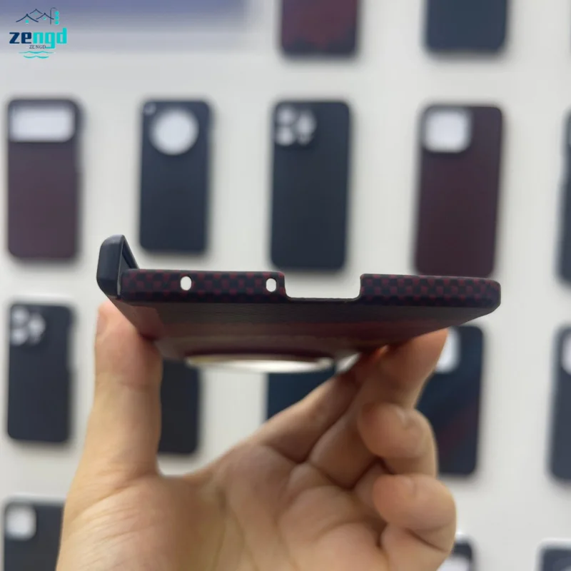 For Oppo Find N5 Case Kevlar Aramid Fiber Ultra-Thin Hard Cover with Axial Magnetic