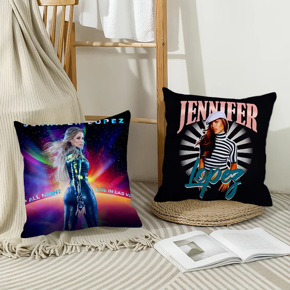 Singer Jennifer Lopez Performance support Pillow Case Office Cushions Suitable For Sofa Car Bedroom Decorative Cushion Cover