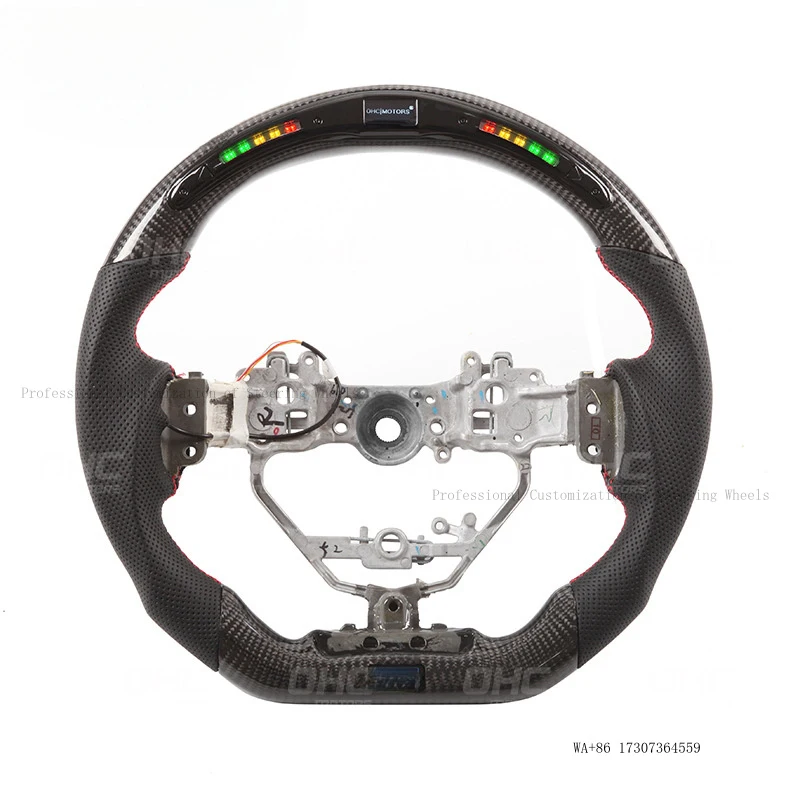 Suitable for Lexus LX 570 GS350 ES350 RX350 LED carbon fiber steering wheel modification