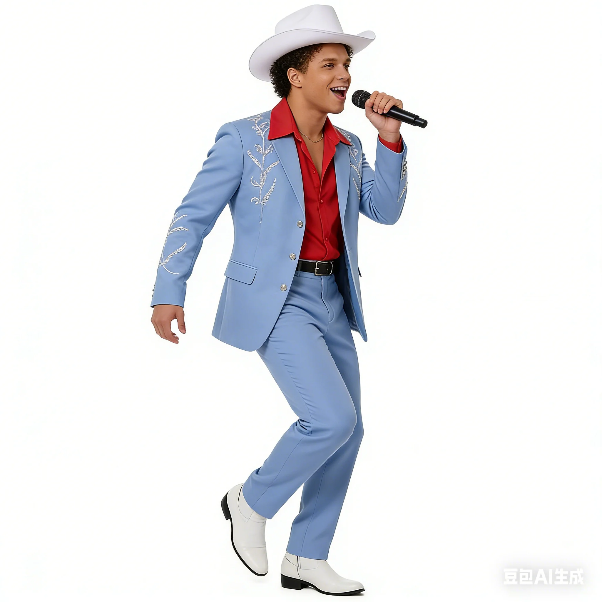 Anime Lady Cosplay Bruno Mars Die With A Smile Costume Gaga Dress Uniform Suit Concert Outfit Halloween Party Costume Woman Man view 4