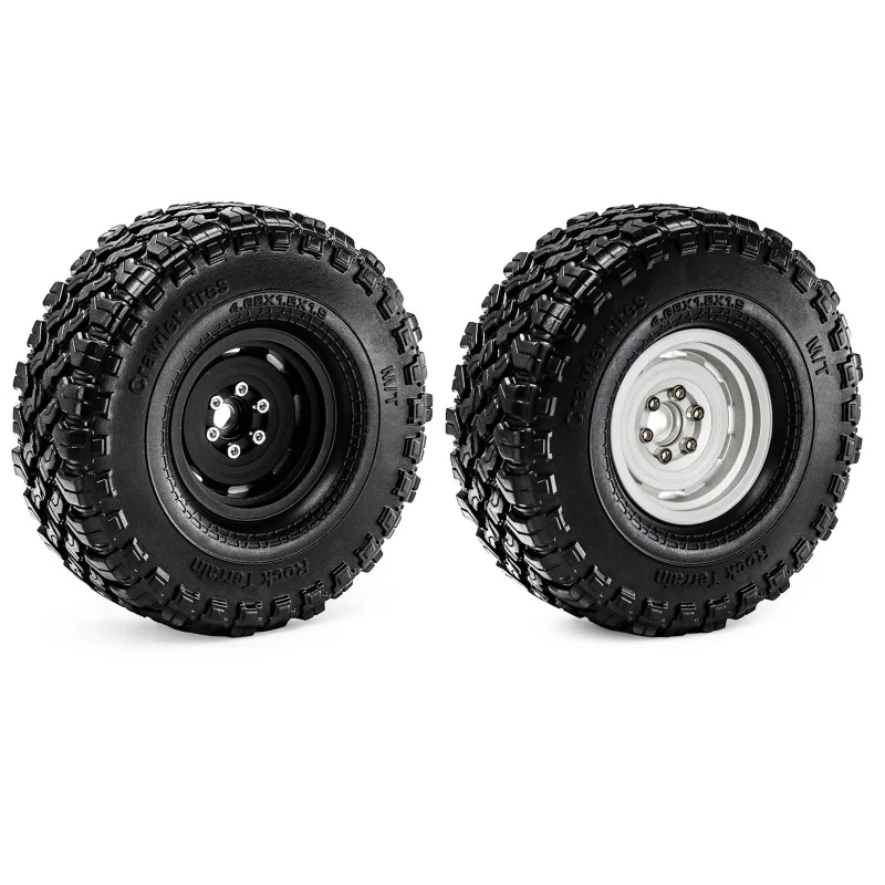 

1,9-дюймовые алюминиевые колеса для TRX4 SCX10 90046 1/10, легкие гусеничные шины Rock Terrain