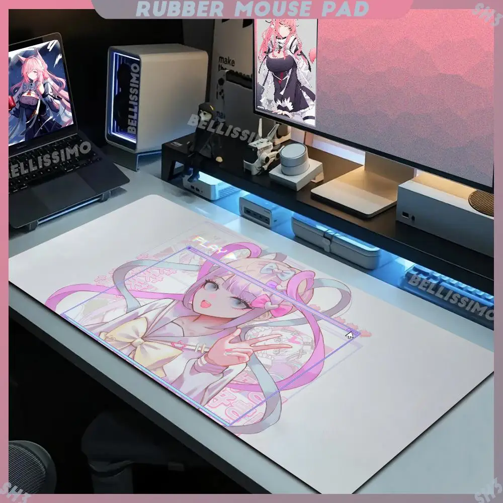 

Cute Fashion Needy Girl Overdose Mouse Pad Gamer Desk Mat XXL 900x400 Large Mousepad Compute Deskpad Art Gaming Mouse Mats Pads