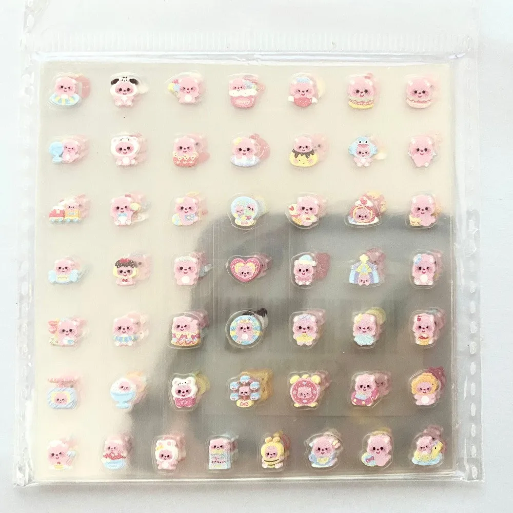 10 قطع من ملصقات الخنزير الوردية اللطيفة - ديكور Kawaii للمجلات وتسجيل متجر YourLife #3