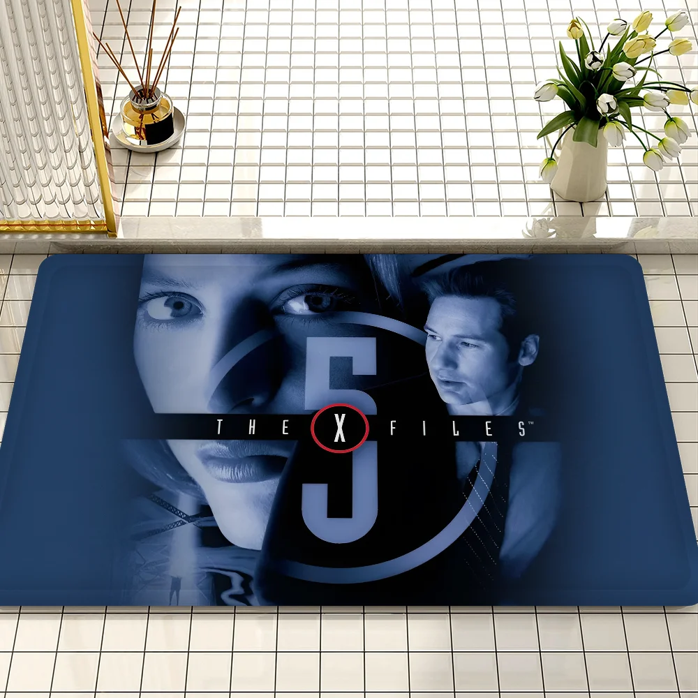 The X Files Door Mat Kids Room Bedroom Decoration Balcony Anti-Slip Doormat Living Room Doormat Area Rug