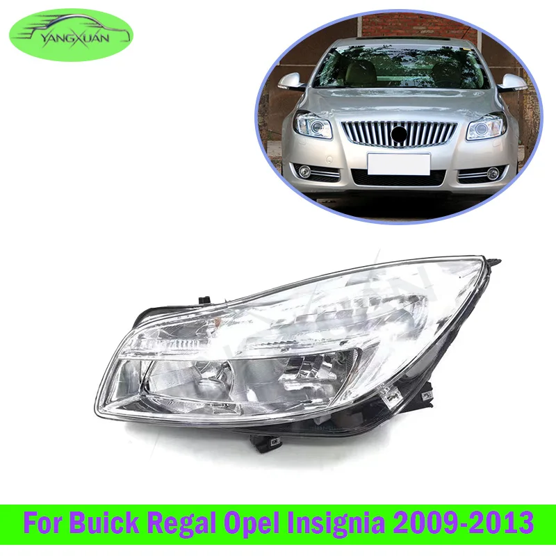 Front Bumper Head Light Head Lamp For Buick Regal Opel Insignia 2009 10 11 12 13 Headlight Headlamp Front Trun Signal Light
