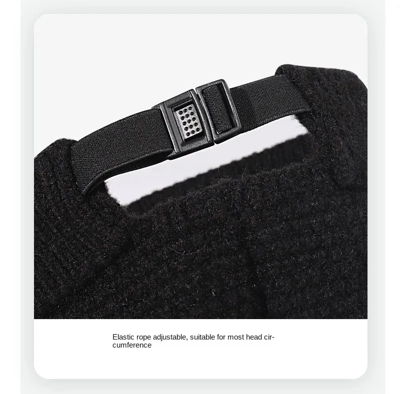 2025 Neue Herren- und Damen-Strickmütze, warme, weiche Frühlings- und Herbstmütze, Hip-Hop-Mütze, Skull-Mütze, Outdoor-Rollmütze – Detail 4