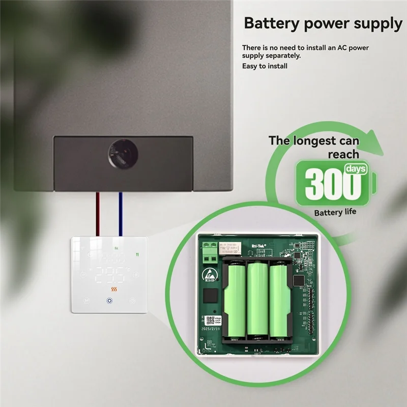 

3CGRO-Tuya Zigbee умный дом подогрев пола умный переключатель контроль температуры для электрического подогрева пола газовый котел