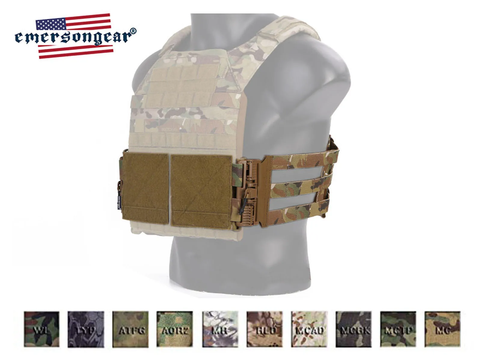-Tactical Cummerbund for Vest Quick Release Mounting Strap JPC 419/420