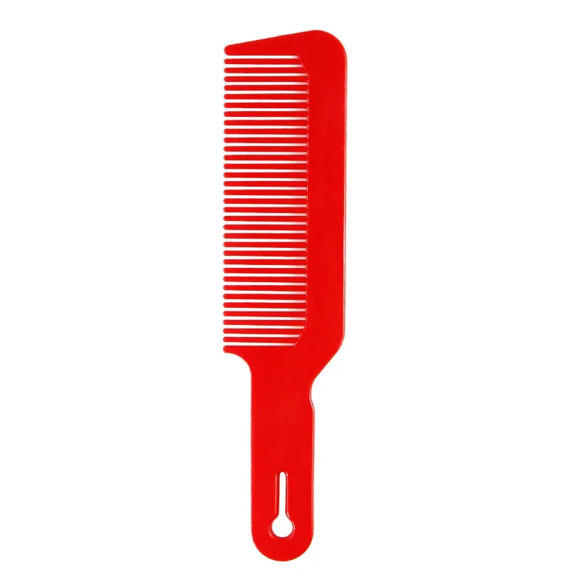 Professionelle Haar Schneiden Kamm Anti-statische Flach Kopf Cutter Kamm Breite Zahn Haarschnitt Pinsel Salon Barber Haar Clipper Zubehör