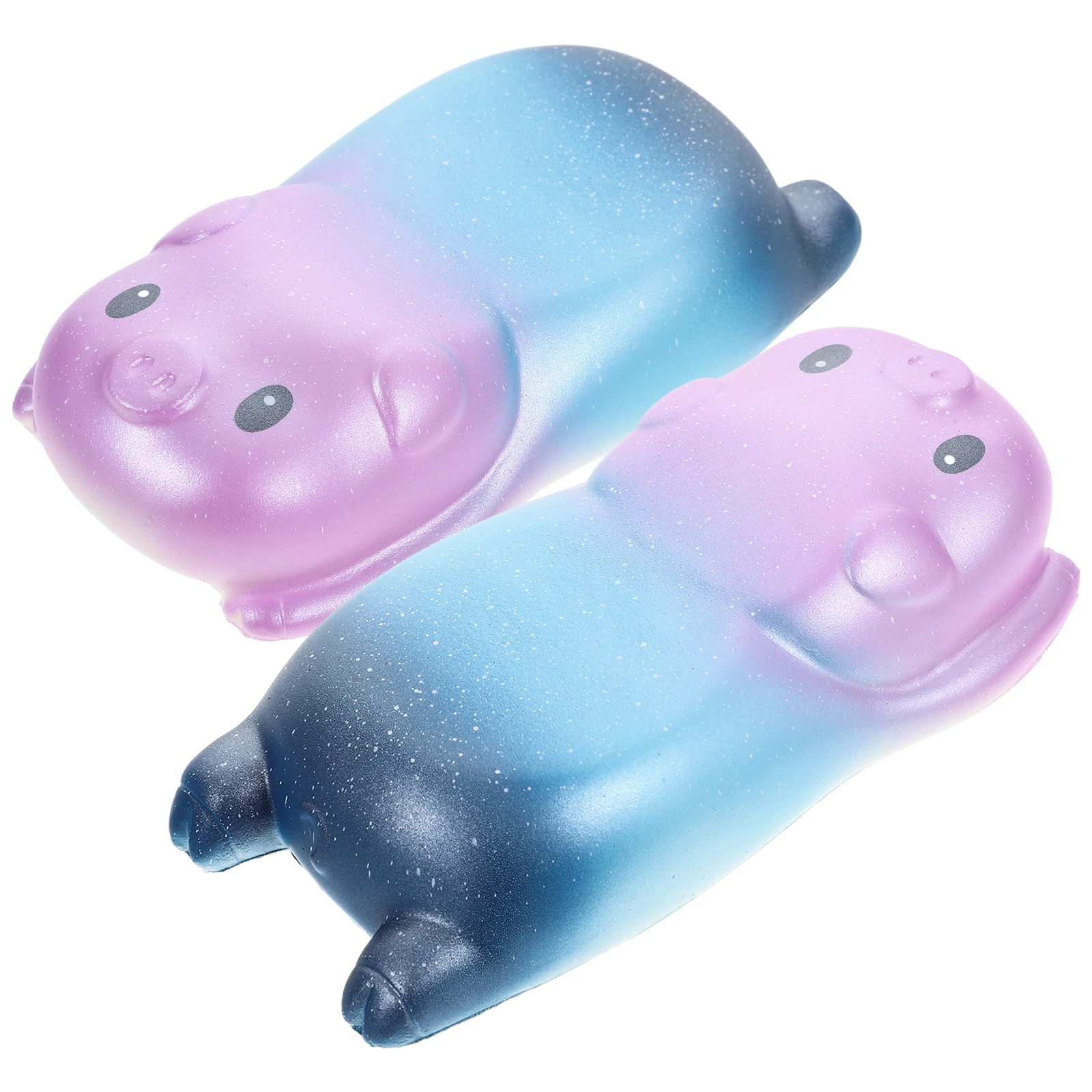 

2 Pcs Memory Foam Wrist Pad Lightweight Mouse Rest Label Modern Appearance Ergonomic Base Pu for Computer Stylish