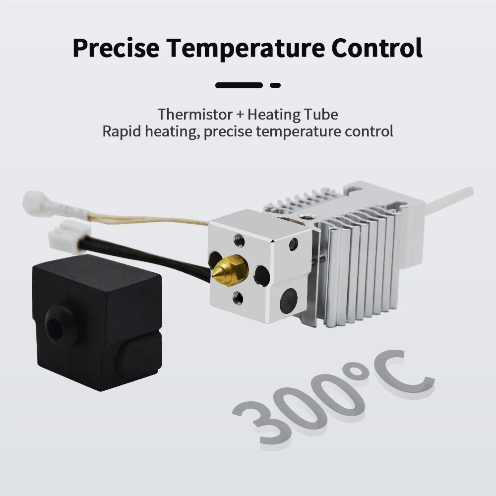 Creality Ender 3 V3 SE Hotend Kit Titanium Alloy Throat Bimetal Heatbreak 24V 40W J-head Ender-3 V3 SE Heating Block Kit