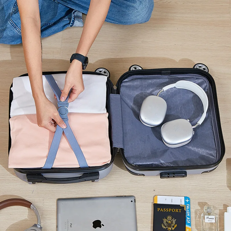 4-Inch Carry-On Suitcase Large Capaci Travel Toiletry Storage Handheld Small Box Leather Suitcase with Pull Rod