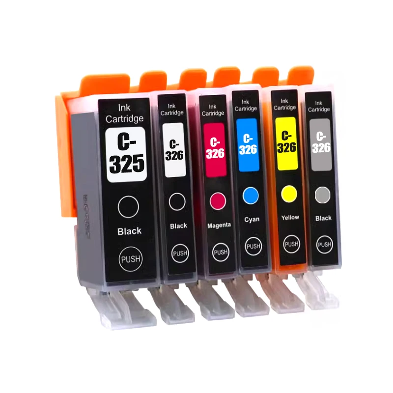 1/2/3/4set BCI-325 326 Compatible Ink Cartridge for Canon MG5230 MG5130 MG6130 MG8130 6230 8230 5330 IP4830 IP4930 MX883 IX6530