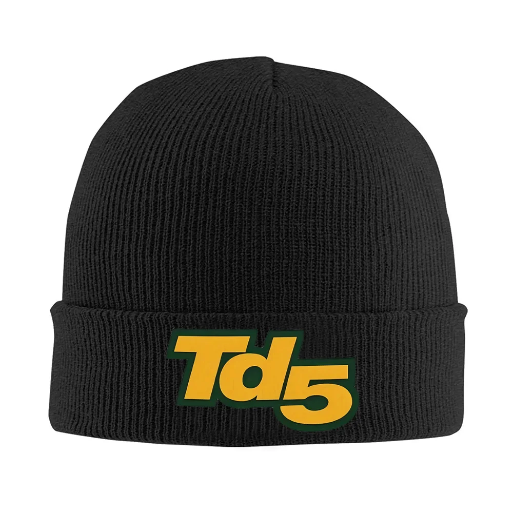 Yellow letters on green background Men Women Unisex Knitted Hat Beanie Pullover Cap Winter Thermal Warm Christmas Outdoor Cyclin