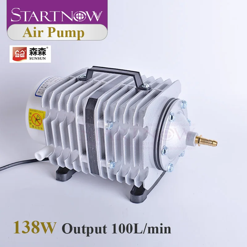 Startnow SUNSUN ACO-008 Air Pump 220V 138W Electric Magnetic Compressor for Laser Machine Ash Removal Aquariums and Fish Farming