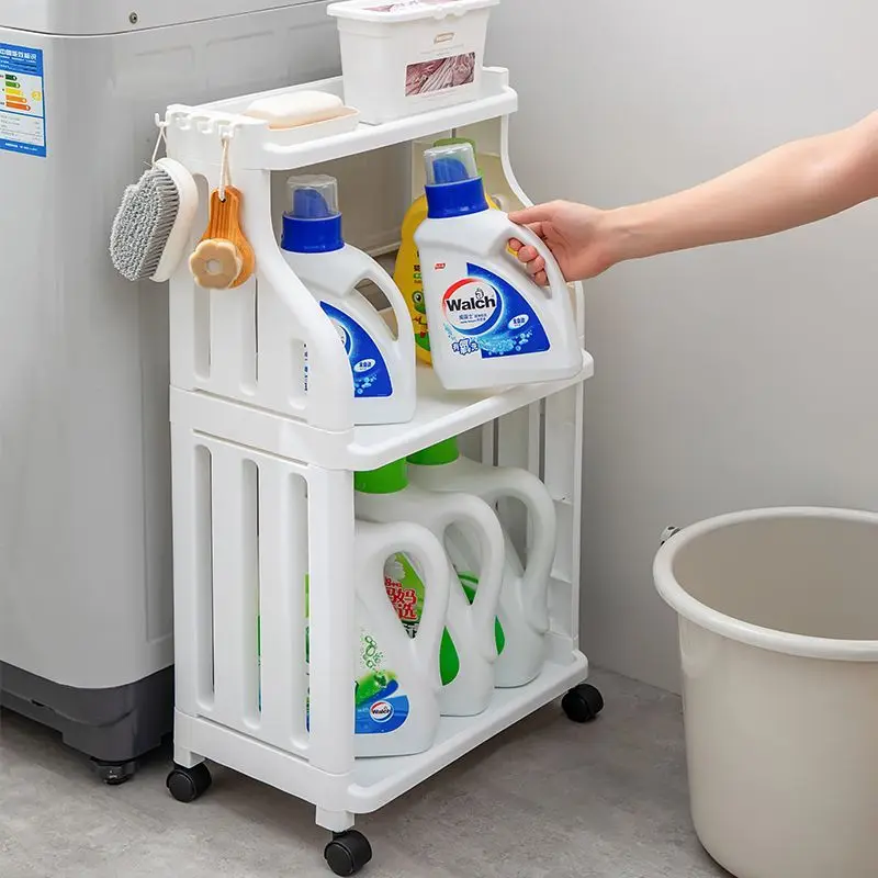 

custom. [Easy Organization] Bathroom Floor Shelf Toilet Shower Washroom Ladder Rack Multi-layer Basin Storage Organizer