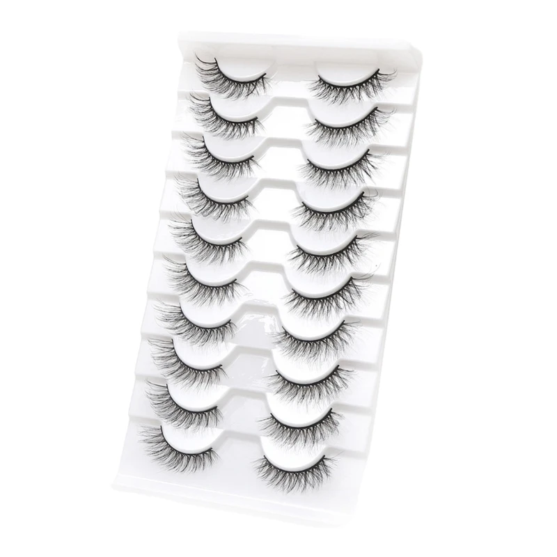 Lashes Extension 3D False Eyelashes Wispy Lash Dramatic Half Eye Lashes Handmade Fake Eyelash Extension Reusable Beauty