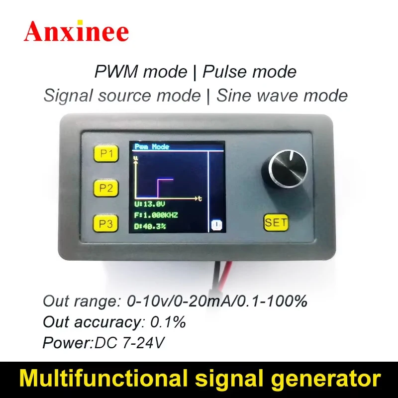 High Precision Signal Generator Pwm Pulse Duty Cycle Adjustable Module Output Sine Wave 0-20ma/4-20ma/0-10v/2-10v