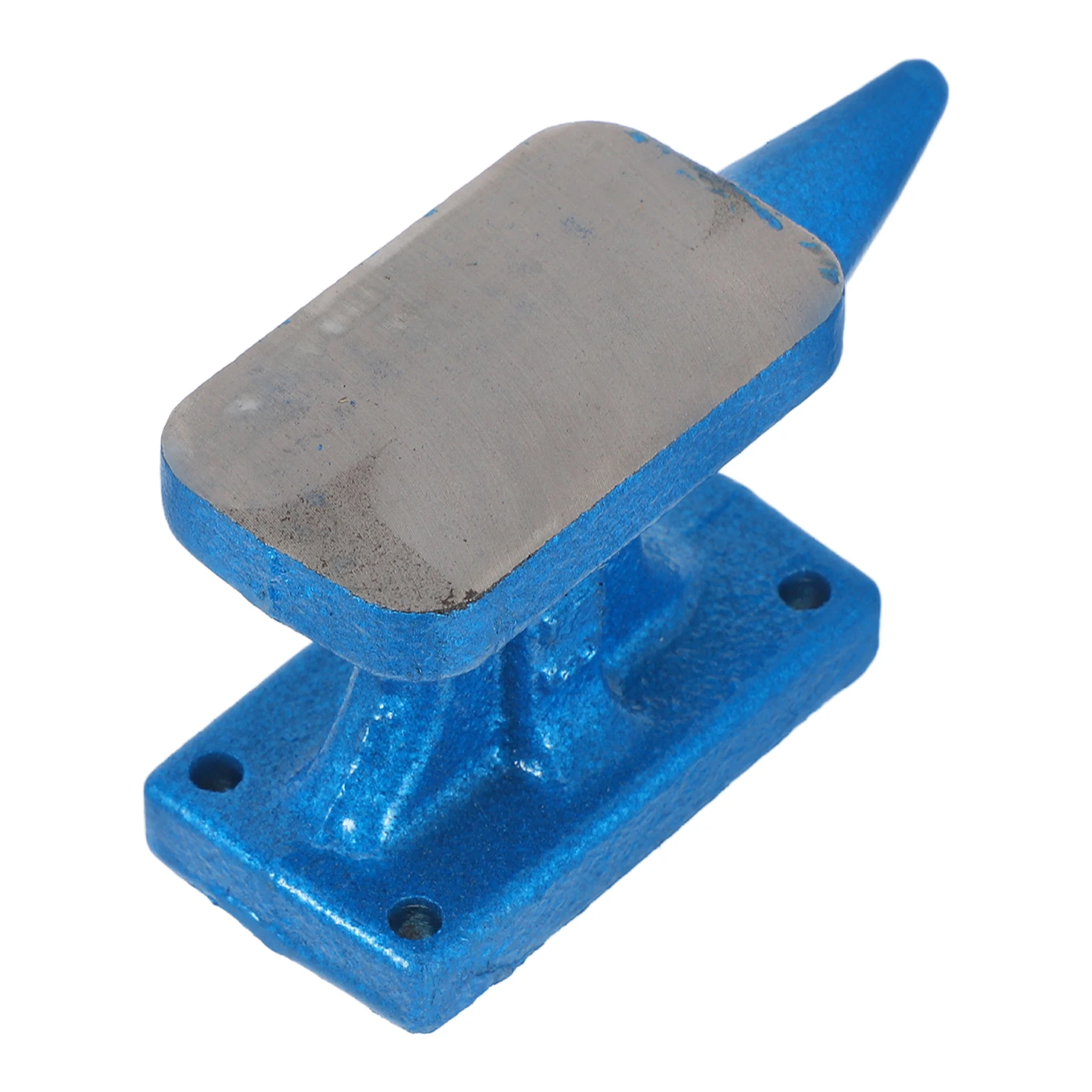 Corno fai-da-te 1LB Blu Mini blocco Creazione di gioielli Banco da lavoro Strumento in ferro resistente Robusto portatile riutilizzabile