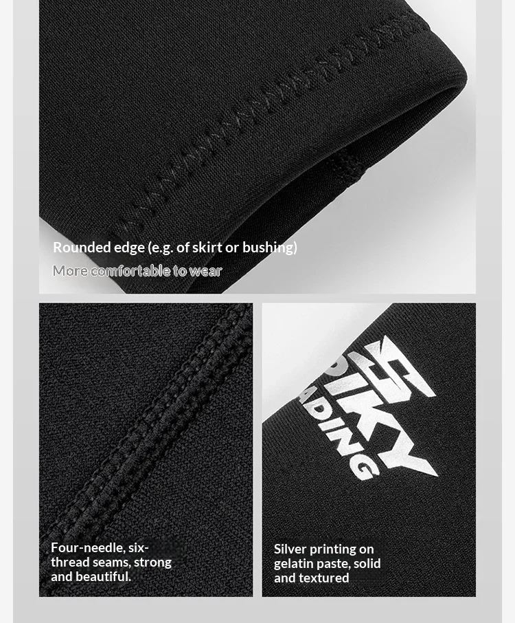 3MM Neopren Herren Kapuzen-Tauchanzug 2-teilig Thermischer Wärmeisolierender Anzug für Speerfischen Freitauchen Scuba Schnorcheln – Detail 18