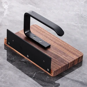 Hygienische Papierstütze mit natürlichen Walk -Holzscheltern Rollwand Mundpapier Bar 304 Edelstahlpapier 10 Hauptverkaufsholz Woods - №5