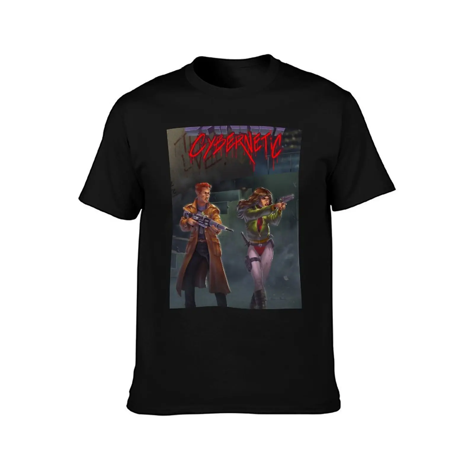 Darkly Cybernetic T-Shirt plus size tops for a boy mens big and tall t shirts