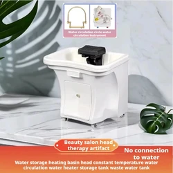 2024 Mobile Minimalistic Shampoo Chais Hairdressing Water Circulation Shampoo Chairs Beauty Head Spa Chuveiro Furniture