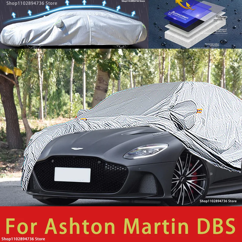 

For Ashton Martin DBS Outdoor Protection Full Car Covers Snow Cover Sunshade Waterproof Dustproof Exterior Car accessories