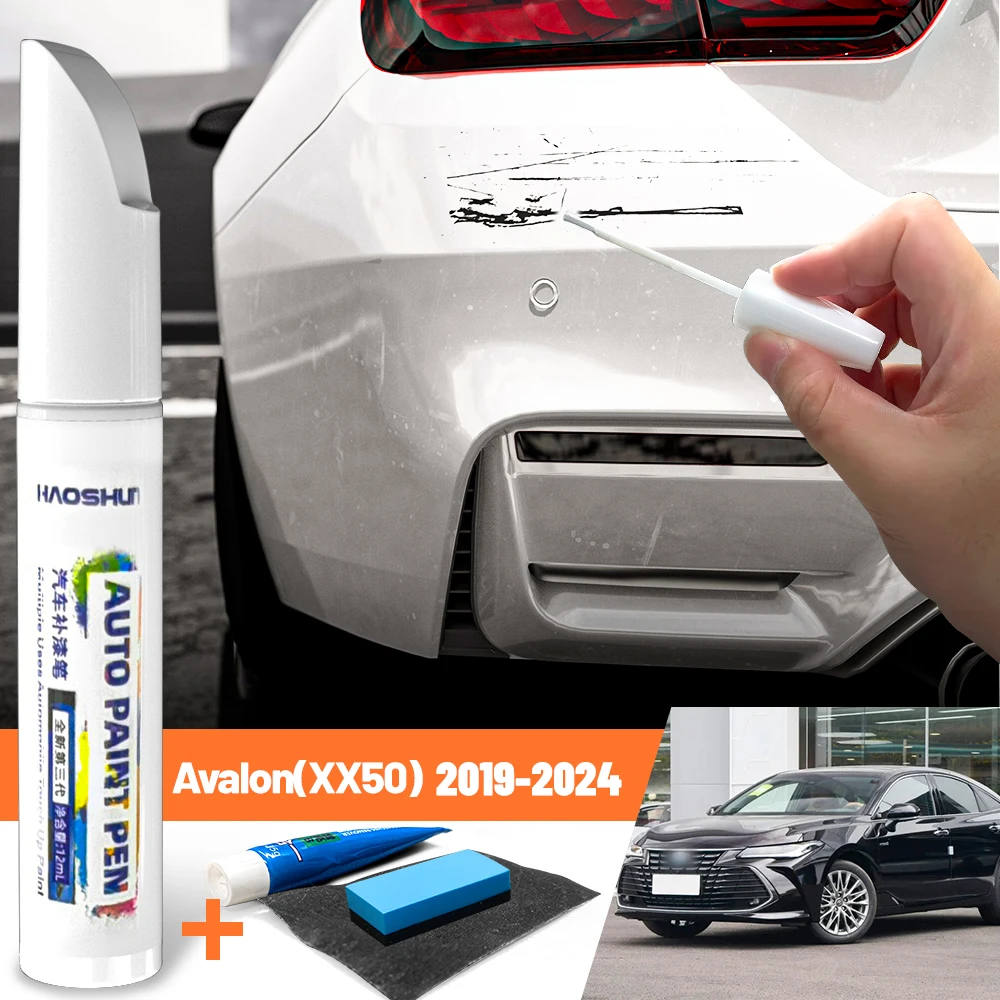 Car Paint Pen Paint Care Scratch Repair Wax Painting Scratch Remover For Toyota Avalon XX50 2019-2024 2019 2020 2021 2022 2023