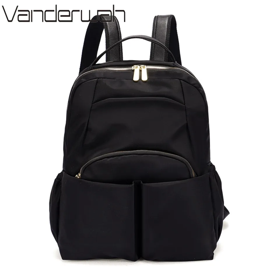 

Women Oxford Backpack School Backpack for College Students Large Capacity Multi-pocket Casual Daypack Commute Work Travel Bag