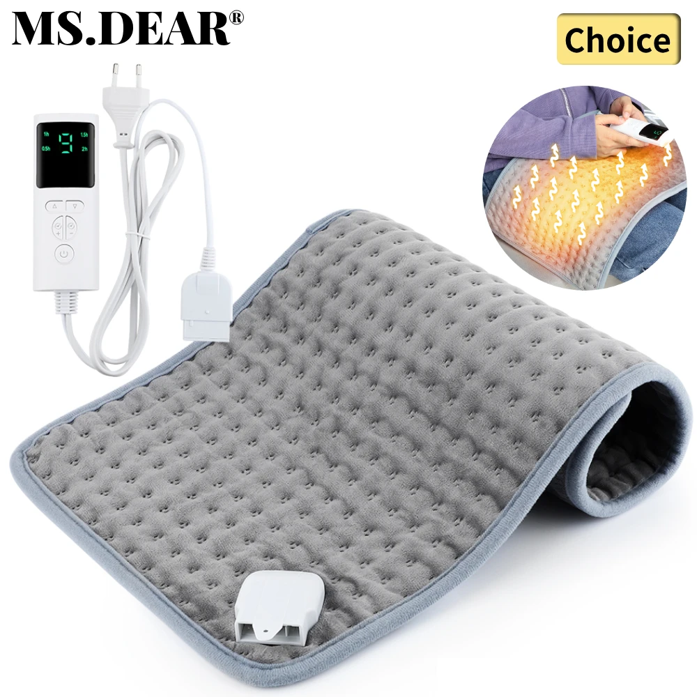 Electric Heating Pad Blanket Warm Thermal Pad Belt 9 Level 4 Mode Temperature Control Waist Belt Winter Warming Back Hand Warmer