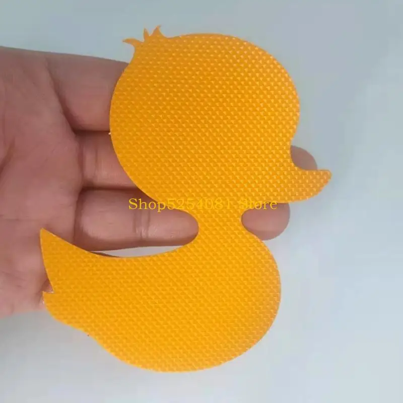 Axyc 12pcs ملصقات حوض الاستحمام غير الانزلاق كرارتون بطة لاصق الأطفال المضاد للانزلاق للدش وحوض الاستحمام مع حمام مكشفية #5