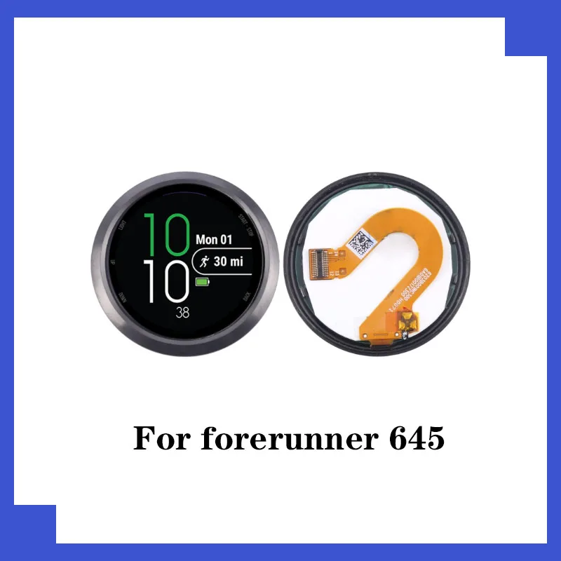 For Garmin Forerunner 645 LCD Display Screen Sport Watch Repair Replacement For Garmin Forerunner 645 LCD