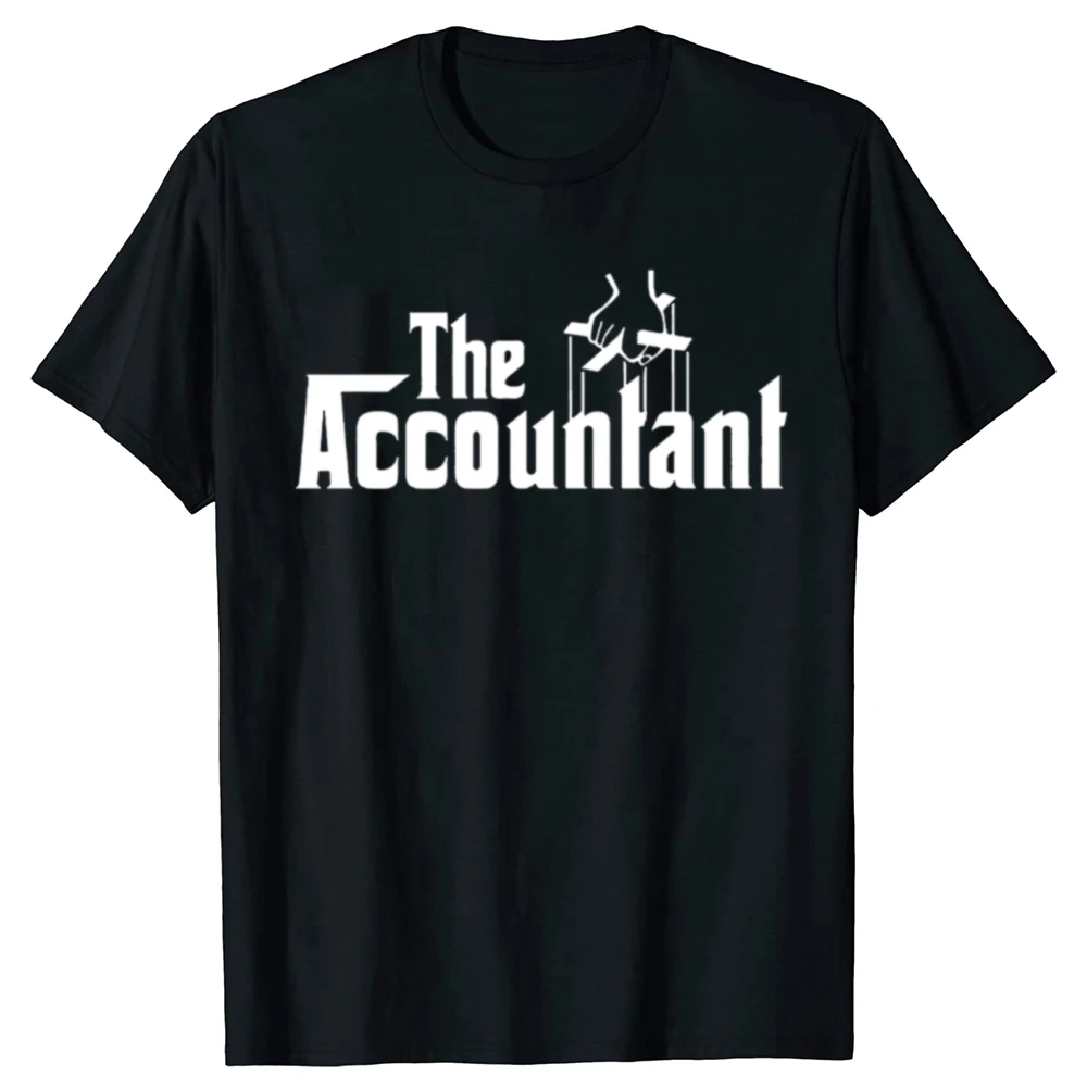 Newest Funny T Shirts Short Sleeve Accounting Fashion Summer The Accountant Excel Spreadsheets T-Shirt Men Clothing Euro Size