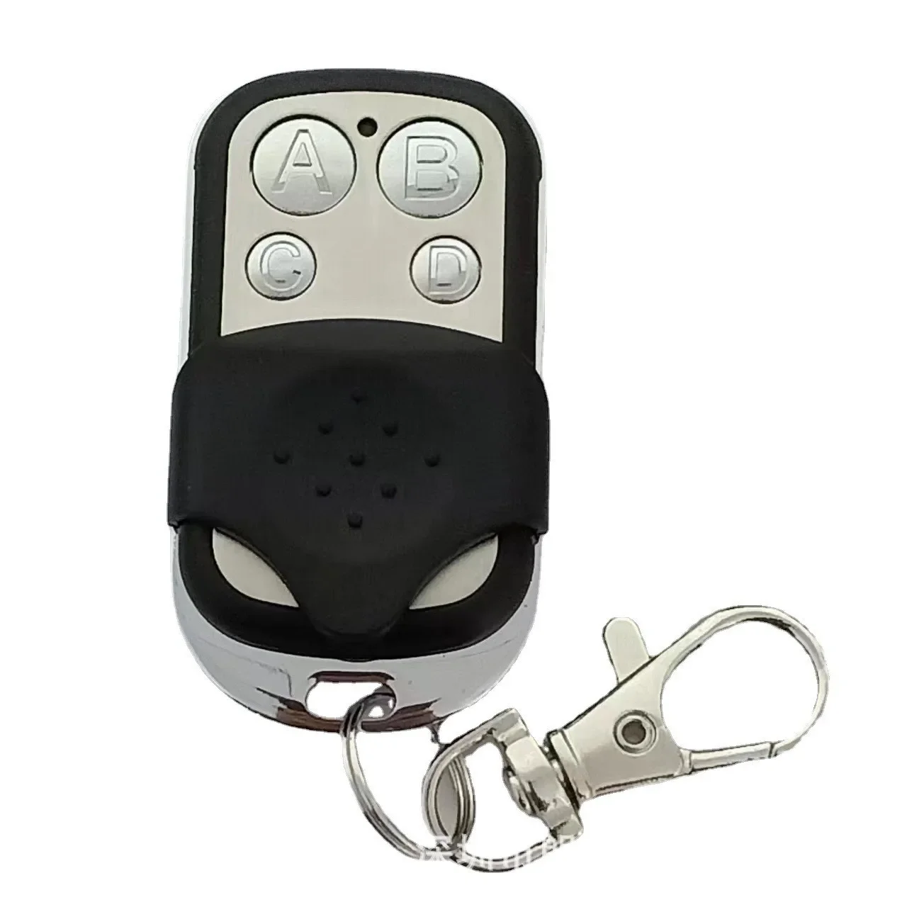 4 Buttons Universal 433MHz Garage Door Opener Remote, 4Button Lock Unlock Metal Push Button Remote Control Transmitter