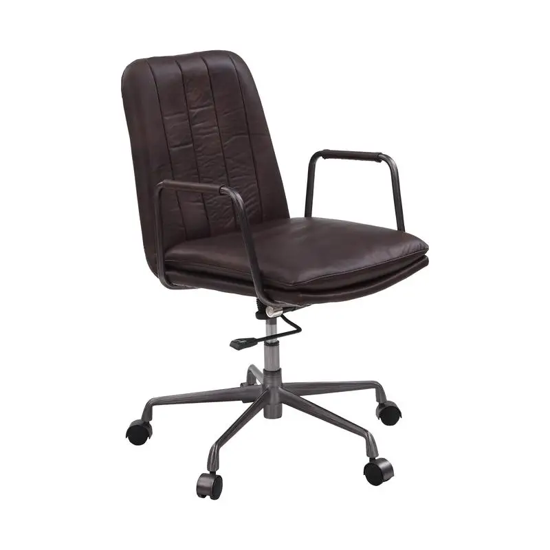Sedia da ufficio girevole con design ergonomico e comodo cuscino