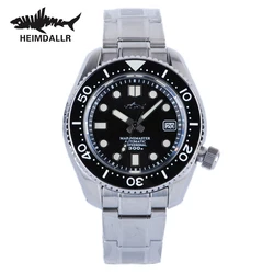 Heimdallr SBDX001 300M Diving Watch Japan NH35 Automatic Mechanical Watch Ceramic Bezel Sapphire 316L Steel Dive Watch